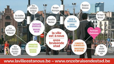 La ville est à nous - carte postale